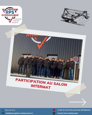 PUBLICATION LINKEDIN - ANNONCE PARTICIPATION SALON INTERMAT