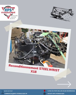 PUBLICATION LINKEDIN - RECONDITIONNEMENT D'UN STEELWRIST X18